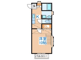 グレイスＭの物件間取画像